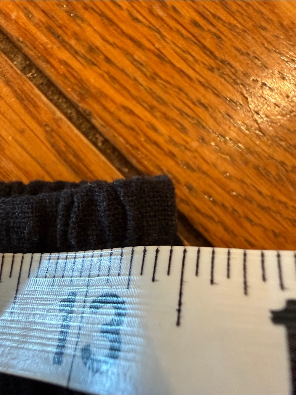 Briggs New York Black Pull-On Wide Leg Lenin Pants. Elastic Waist. Small. - Picture 7 of 8